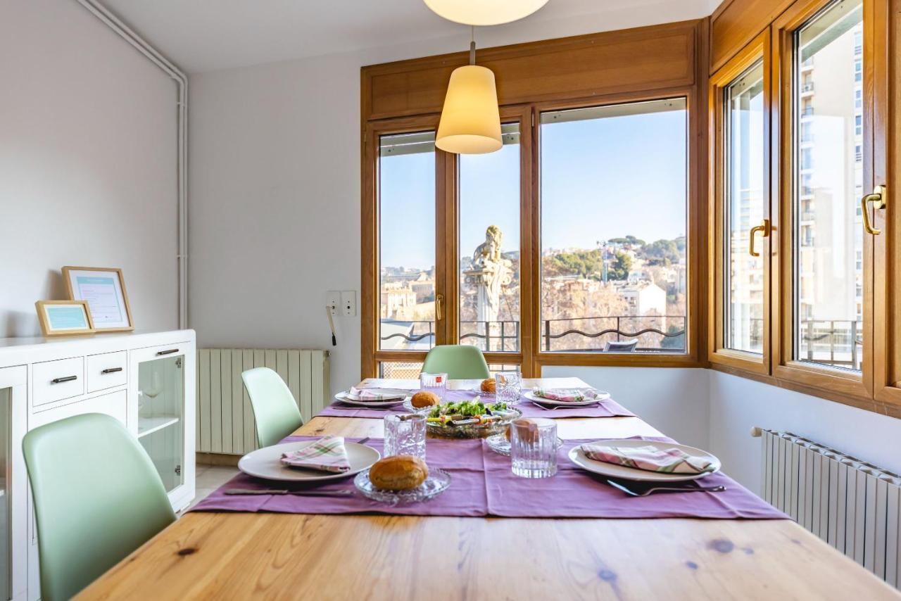 Bravissimo El Lleó, bright 4-bedroom apartment Gerona Exterior foto